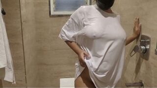 Desi NRI Woman Loves Shower Roleplay Video