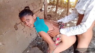 Desi Skinny Bhabhi Standing Doggystyle Fucked By Devor In Outdoor Video