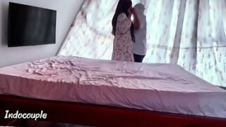Hijabi Bride and Groom During Honeymoon at Hotel Video