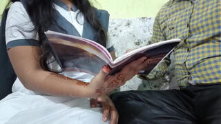 horny teacher fucking hot telugu college girl pussy at his home during study Video