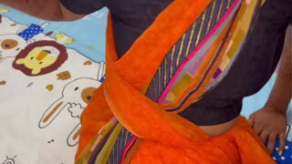 Indian Desi Maid Standing Style Fucking Hard In Saree With Owner Video