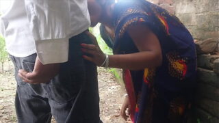 Telugu Very Hot Babe Sucking Boyfriend Dick And Fucks In Jungle Video